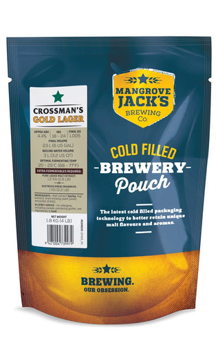 Traditional Crossman's Gold Lager