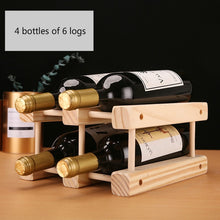 Load image into Gallery viewer, Solid Wooden Wine Rack