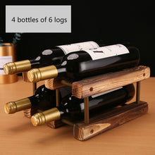 Load image into Gallery viewer, Solid Wooden Wine Rack