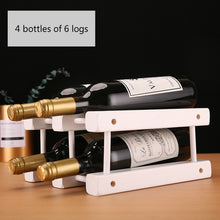 Load image into Gallery viewer, Solid Wooden Wine Rack