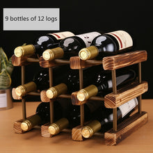 Load image into Gallery viewer, Solid Wooden Wine Rack