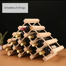 Load image into Gallery viewer, Solid Wooden Wine Rack