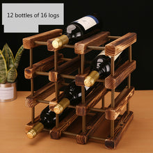 Load image into Gallery viewer, Solid Wooden Wine Rack