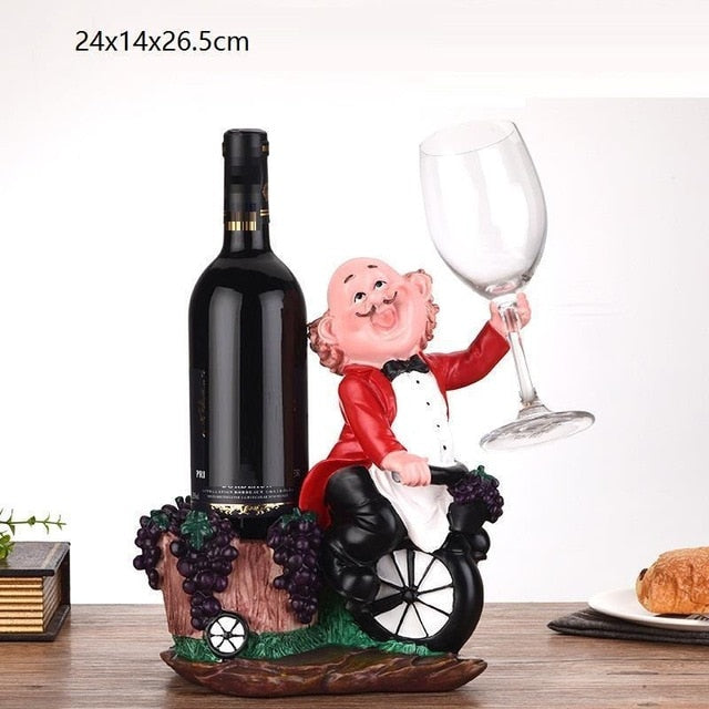 Drunken Wine Maker Wine Bottle Holder