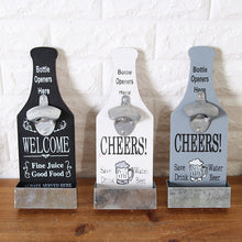 Load image into Gallery viewer, Wall Mounted Beer Bottle Opener