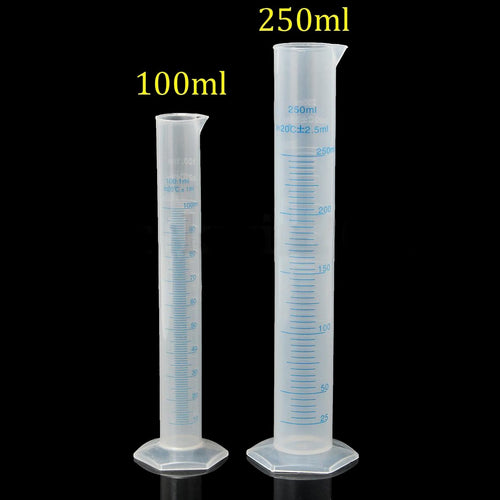 100/250ml Test Jar Plastic Tube