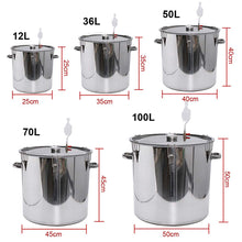 Load image into Gallery viewer, Stainless Steel Primary Fermenter