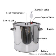 Load image into Gallery viewer, Stainless Steel Primary Fermenter