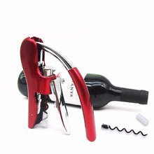 Load image into Gallery viewer, Bottle Corkscrew Opener, with Built-in Foil Cutter