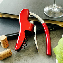 Load image into Gallery viewer, Bottle Corkscrew Opener, with Built-in Foil Cutter