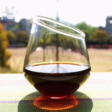 Load image into Gallery viewer, Slanted Stemless Wine Glass